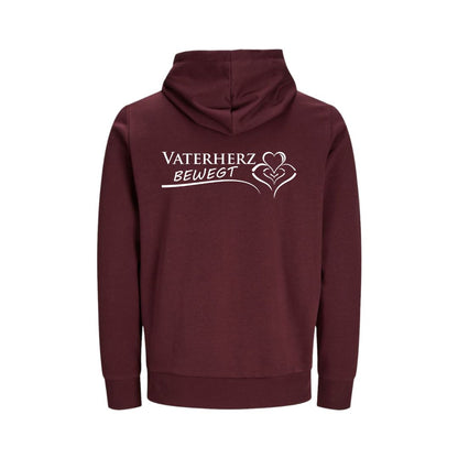 Vaterherz-Logo - BP - Bio-Superflausch-Hoodie