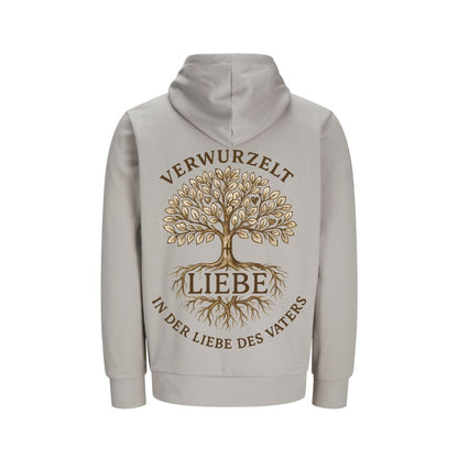 Eph 3,17-19 - Verwurzelt in der Liebe - BP - Bio-Superflausch-Hoodie