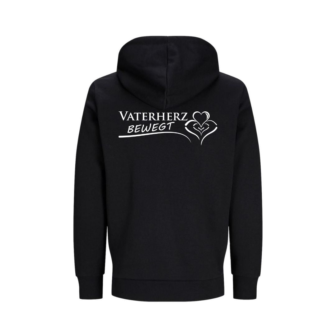 Vaterherz-Logo - BP - Bio-Superflausch-Hoodie