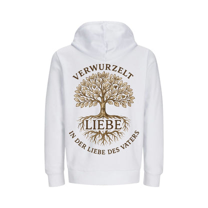 Eph 3,17-19 - Verwurzelt in der Liebe - BP - Bio-Superflausch-Hoodie