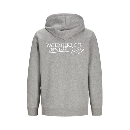 Vaterherz-Logo - BP - Bio-Superflausch-Hoodie