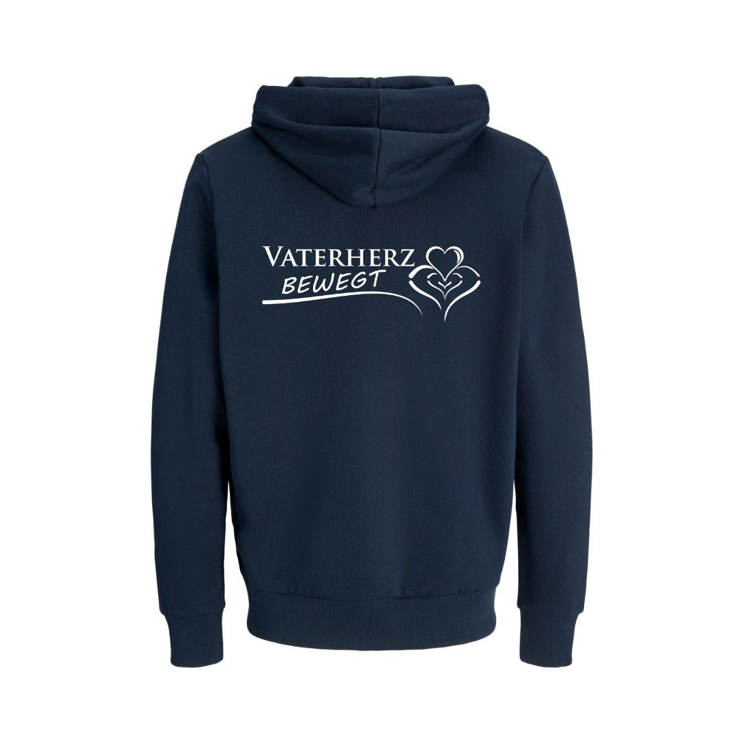 Vaterherz-Logo - BP - Bio-Superflausch-Hoodie