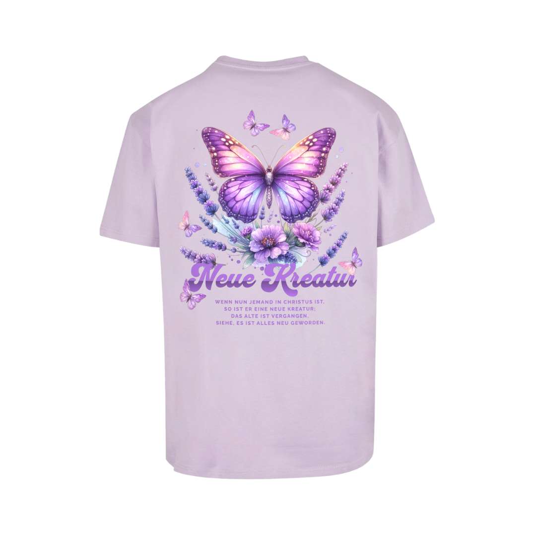 2.Kor 5,17 - Neue Kreatur - Oversize-Shirt - Rückenprint