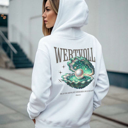 Jes 43,4 - WERTVOLL - FBP - Bio-Superflausch-Hoodie