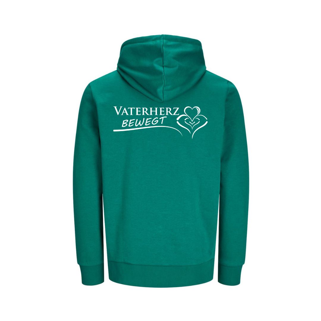 Vaterherz-Logo - BP - Bio-Superflausch-Hoodie