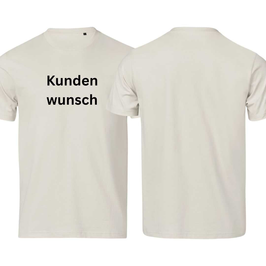 Kundenwunsch - doppel - vom Umtausch ausgeschlossen - Organic Shirt
