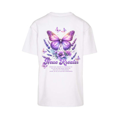 2.Kor 5,17 - Neue Kreatur - Oversize-Shirt - Rückenprint