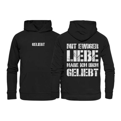 Jer 31,3 - geliebt - doppelseitig - Organic Basic Hoodie