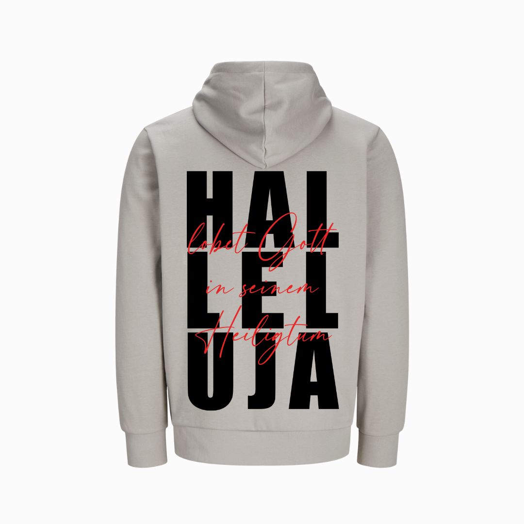 Ps 150,1 - Halleluja, lobet Gott - BP - Bio-Superflausch-Hoodie
