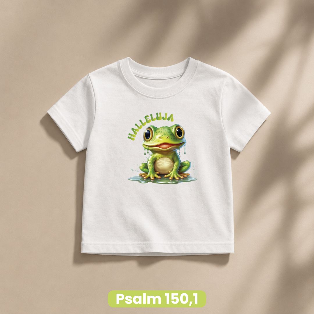 Psalm 150,1 - Halleluja | Christliches Kinder-Shirt