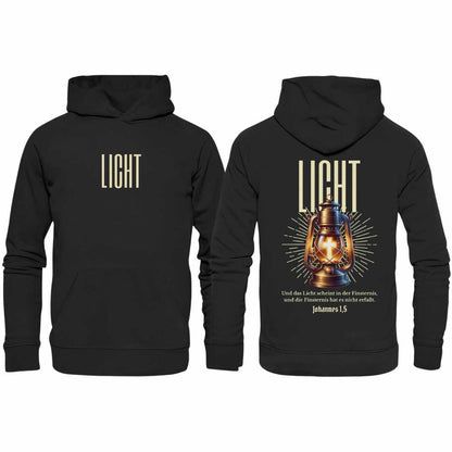 Joh 1,5 - LICHT - Superflausch-Hoodie