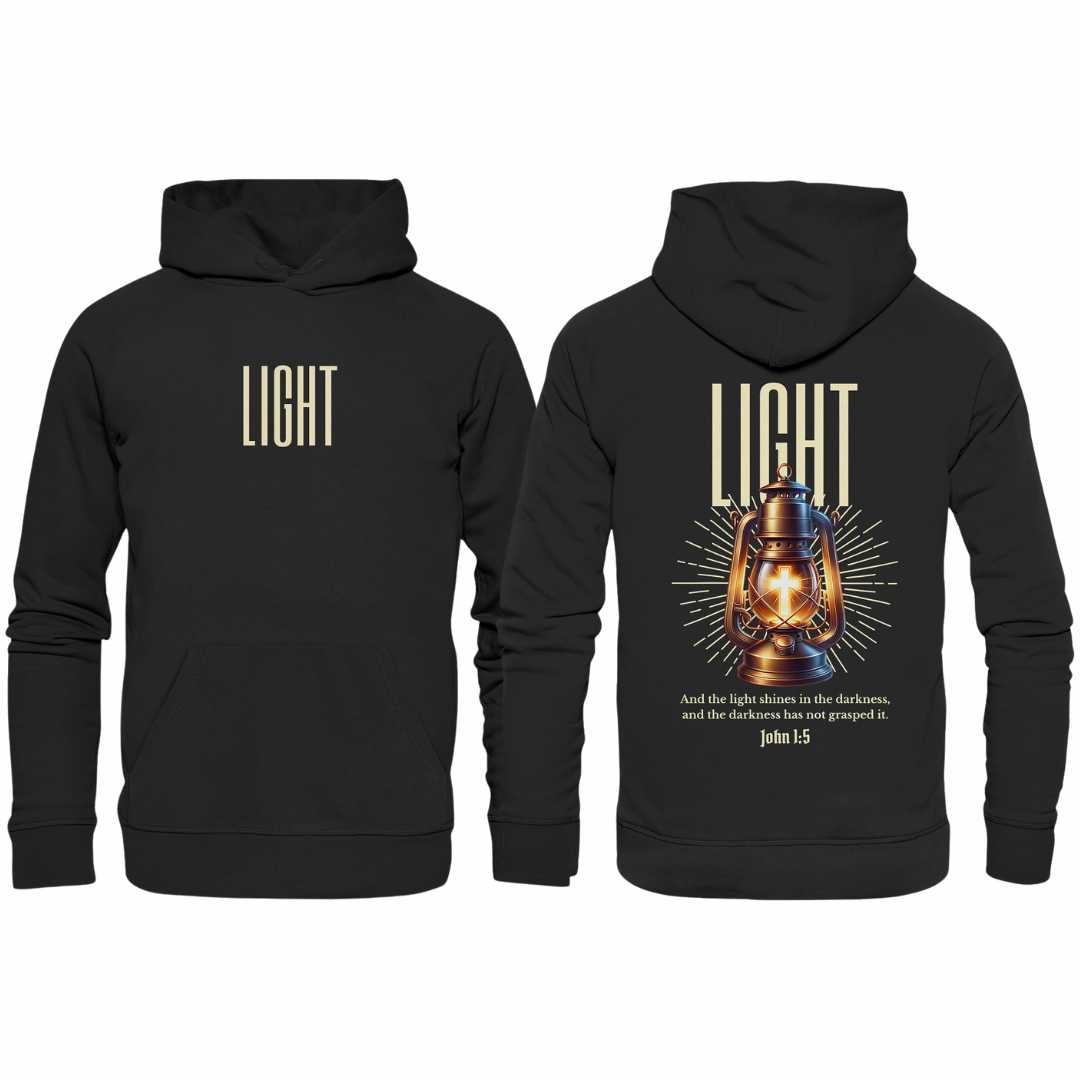 Joh 1,5 - LIGHT - Superflausch-Hoodie