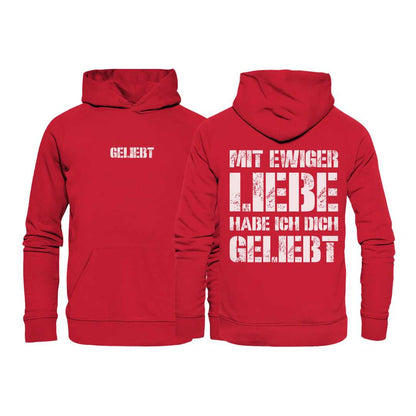 Jer 31,3 - geliebt - doppelseitig - Organic Basic Hoodie