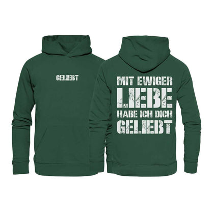 Jer 31,3 - geliebt - doppelseitig - Organic Basic Hoodie