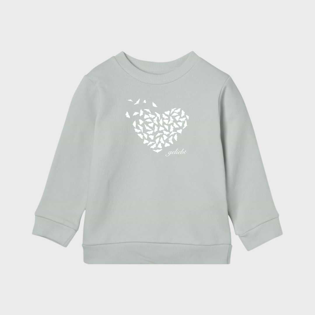 Jer 31,3 - geliebt - Kids Organic Sweatshirt