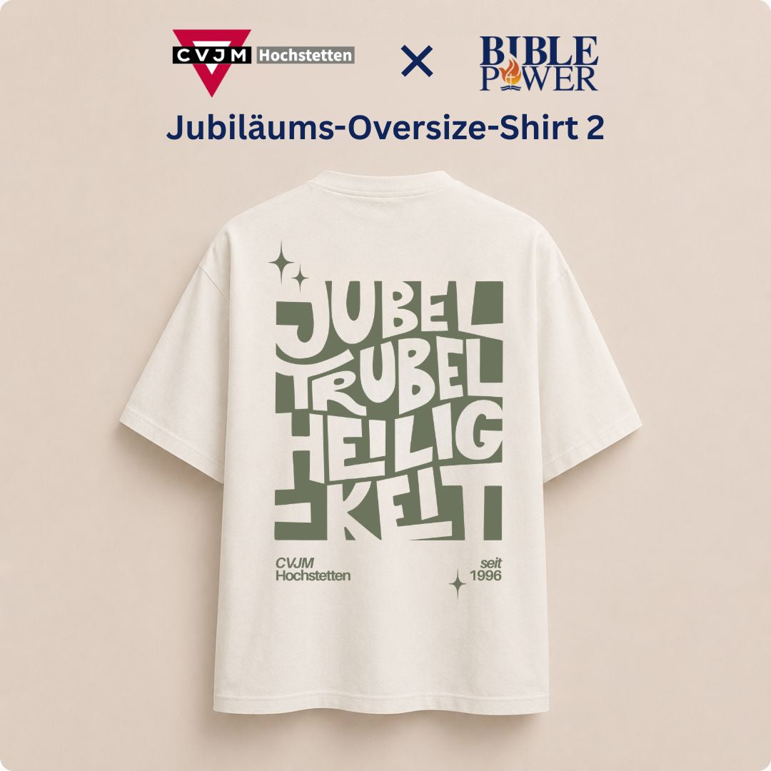 CVJM - Jubiläum 2 | Oversize-Shirt