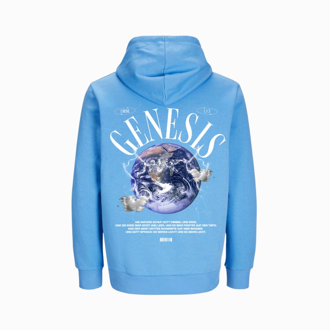 1.Mo 1,1-3 - GENESIS - BP - Bio-Superflausch-Hoodie