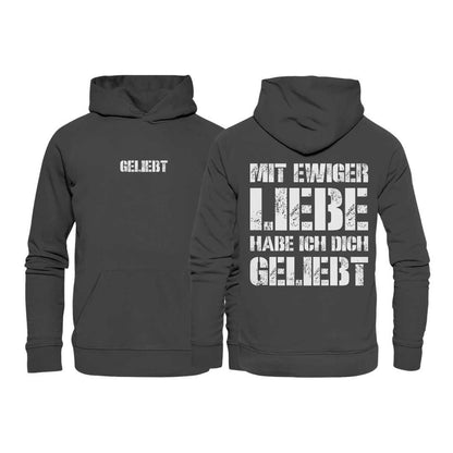 Jer 31,3 - geliebt - doppelseitig - Organic Basic Hoodie