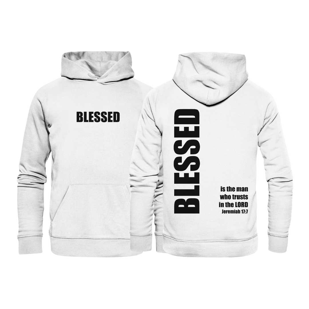 Jer 17,7 - BLESSED - Organic Basic Hoodie