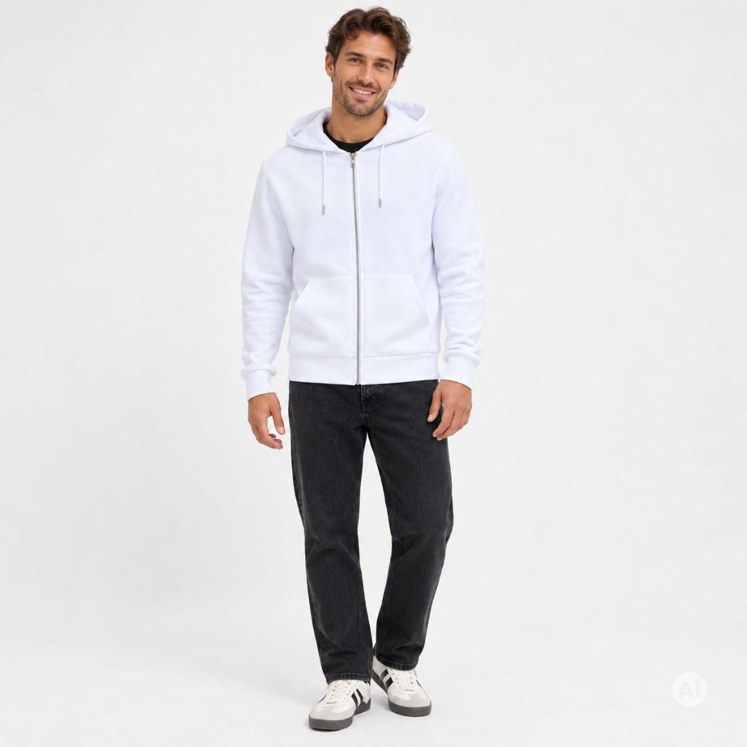 Jesaja 40,31 - Adler | Bio-Superflausch-Zipper