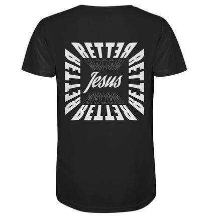 1.Joh 4,14 - RETTER - Jesus - Organic Shirt