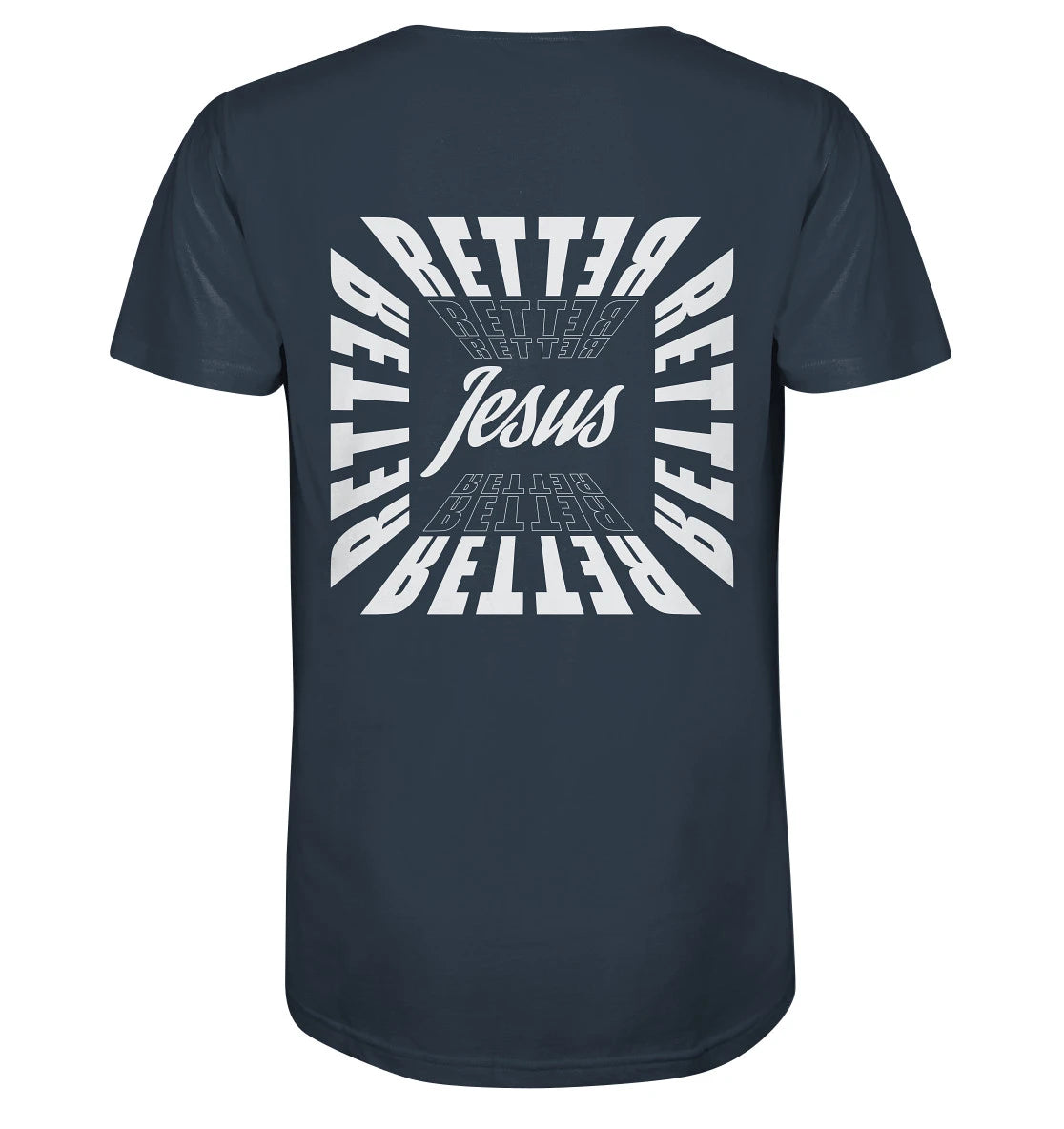 1.Joh 4,14 - RETTER - Jesus - Organic Shirt