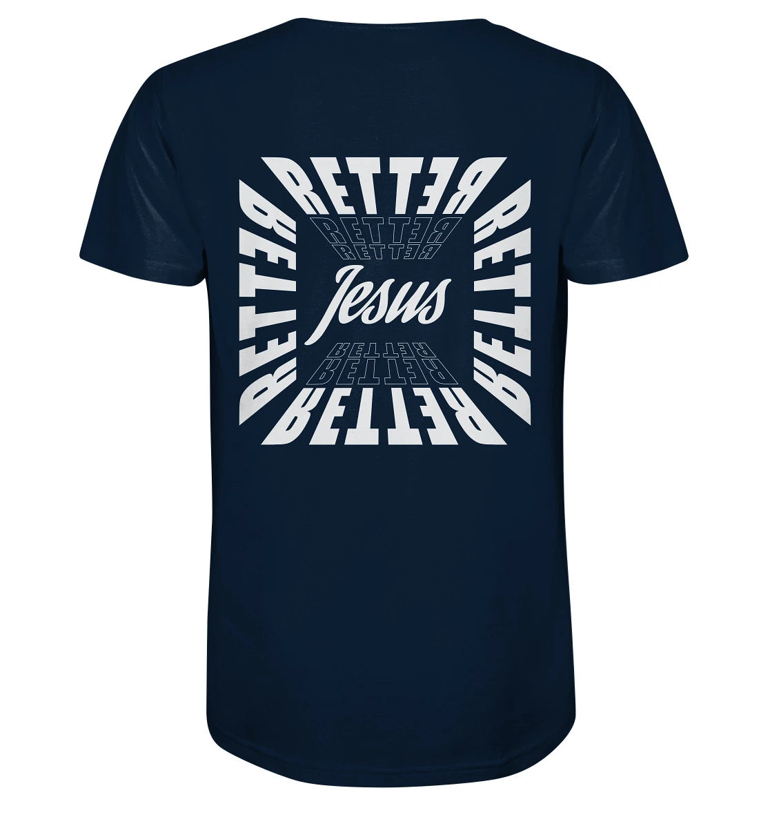 1.Joh 4,14 - RETTER - Jesus - Organic Shirt