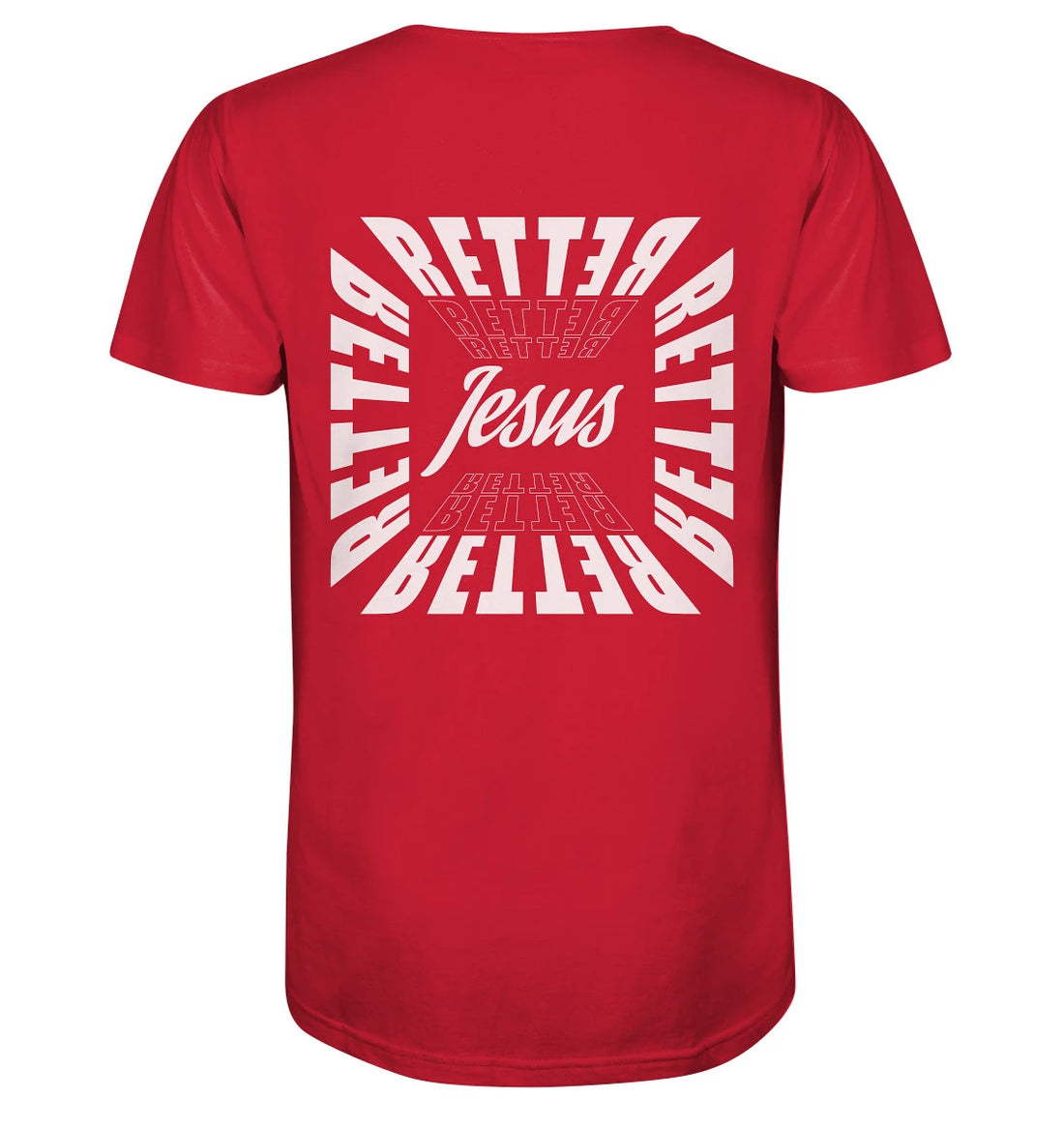 1.Joh 4,14 - RETTER - Jesus - Organic Shirt