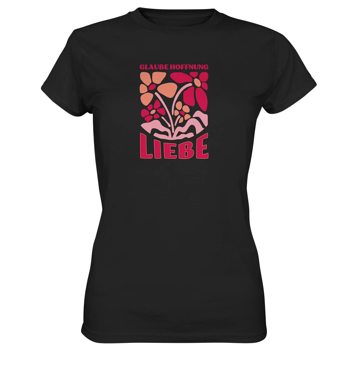 1.Kor 13,13 - G-H-LIEBE - FP - Ladies Premium Shirt