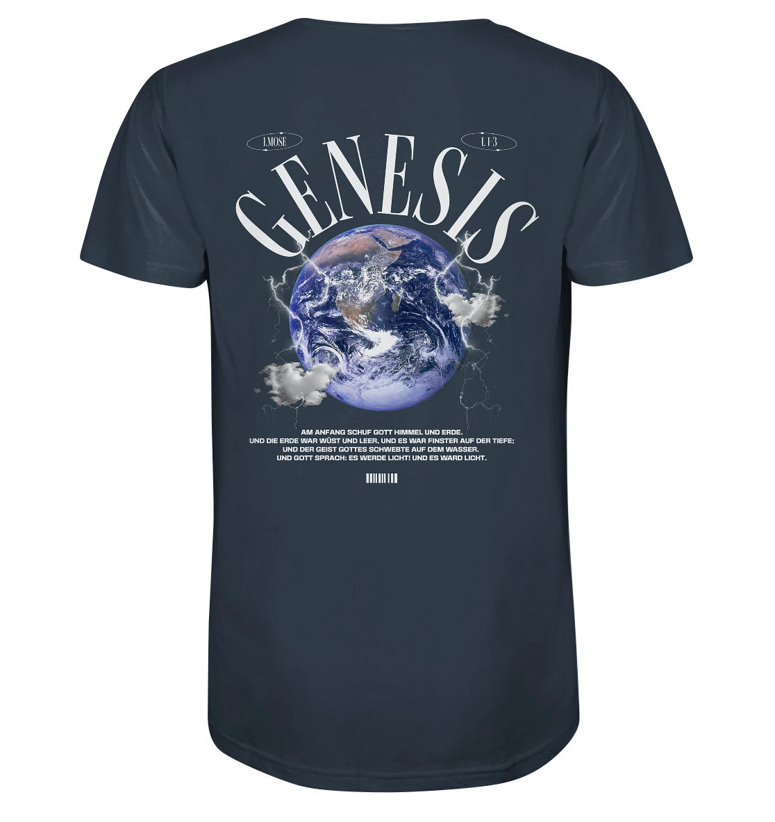 1.Mo 1,1-3 - GENESIS - BP - Organic Shirt