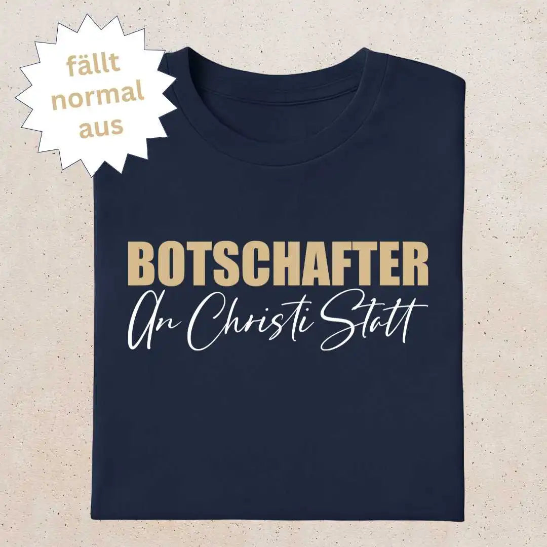 2.Kor 5,20 - Botschafter an Christi Statt - V2 - Organic Shirt