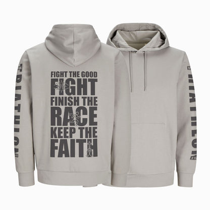 2.Tim 4,7 - Spiritual Triathlon - Bio-Superflausch-Hoodie