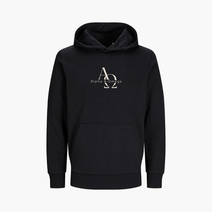 Offenbarung 1,8 – Alpha &amp; Omega | Bio-Hoodie