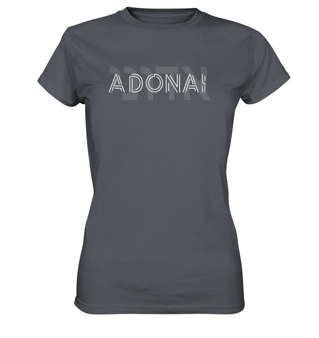 Adonai - hebräisch - FP - Ladies Premium Shirt