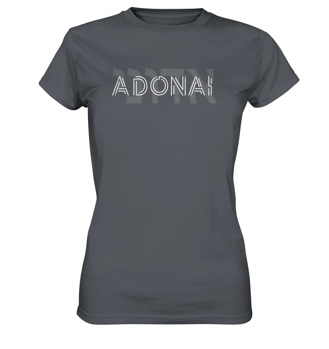 Adonai - hebräisch - FP - Ladies Premium Shirt
