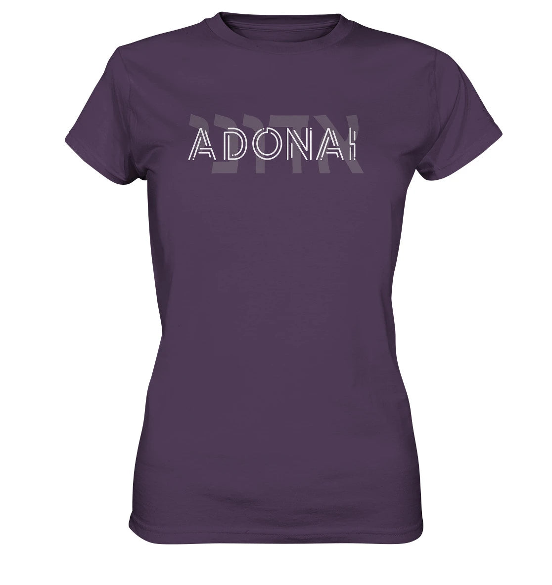 Adonai - hebräisch - FP - Ladies Premium Shirt