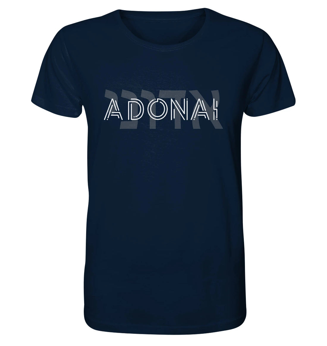 Adonai - hebräisch - FP - Organic Shirt