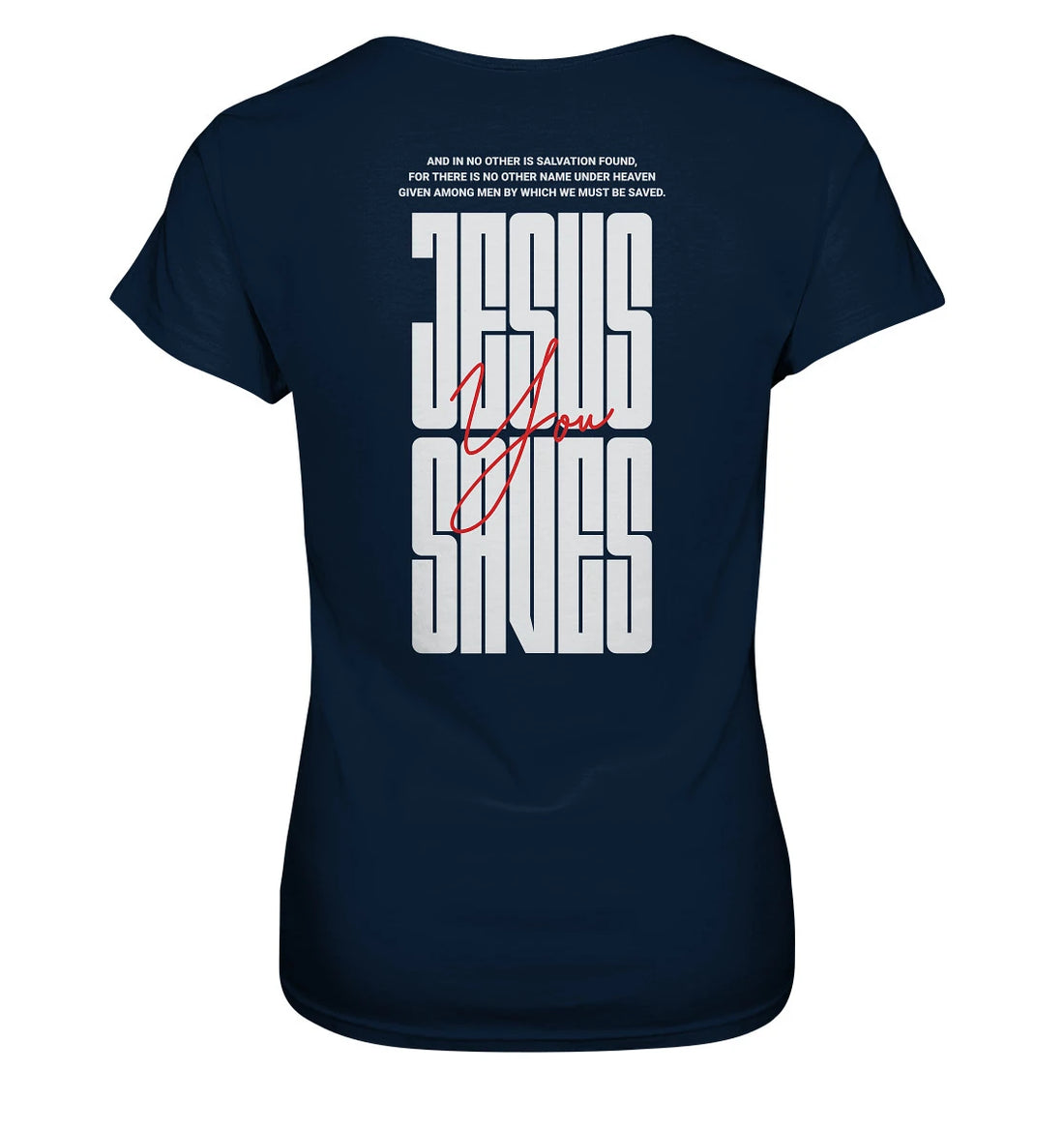 Apg 4,12 - JESUS SAVES - BP - Ladies Premium Shirt