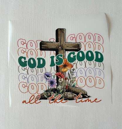 God is good (1) - Bügelbild