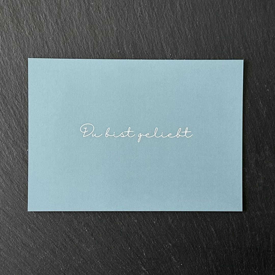 Du bist geliebt | Postkarte