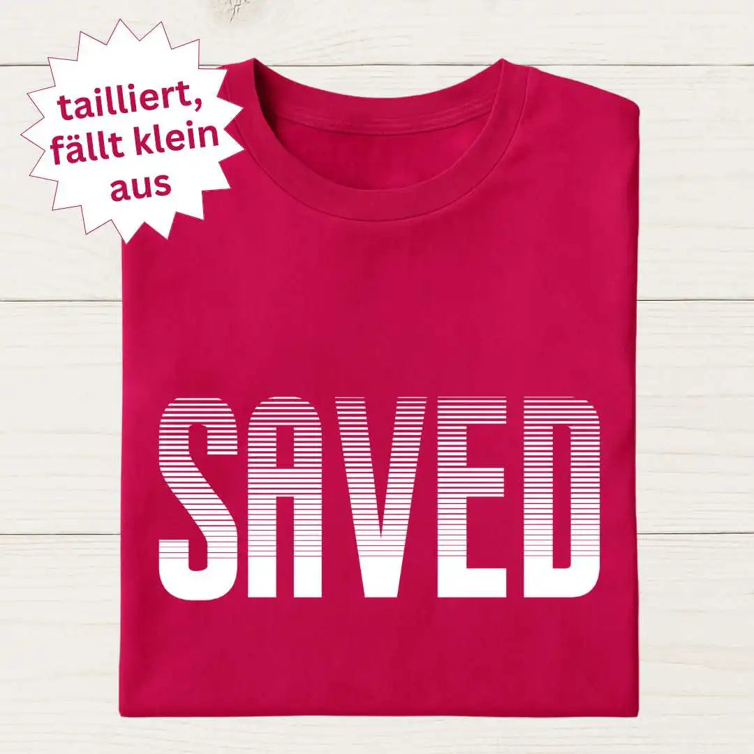 Eph 2,8 - SAVED - Ladies Premium Shirt