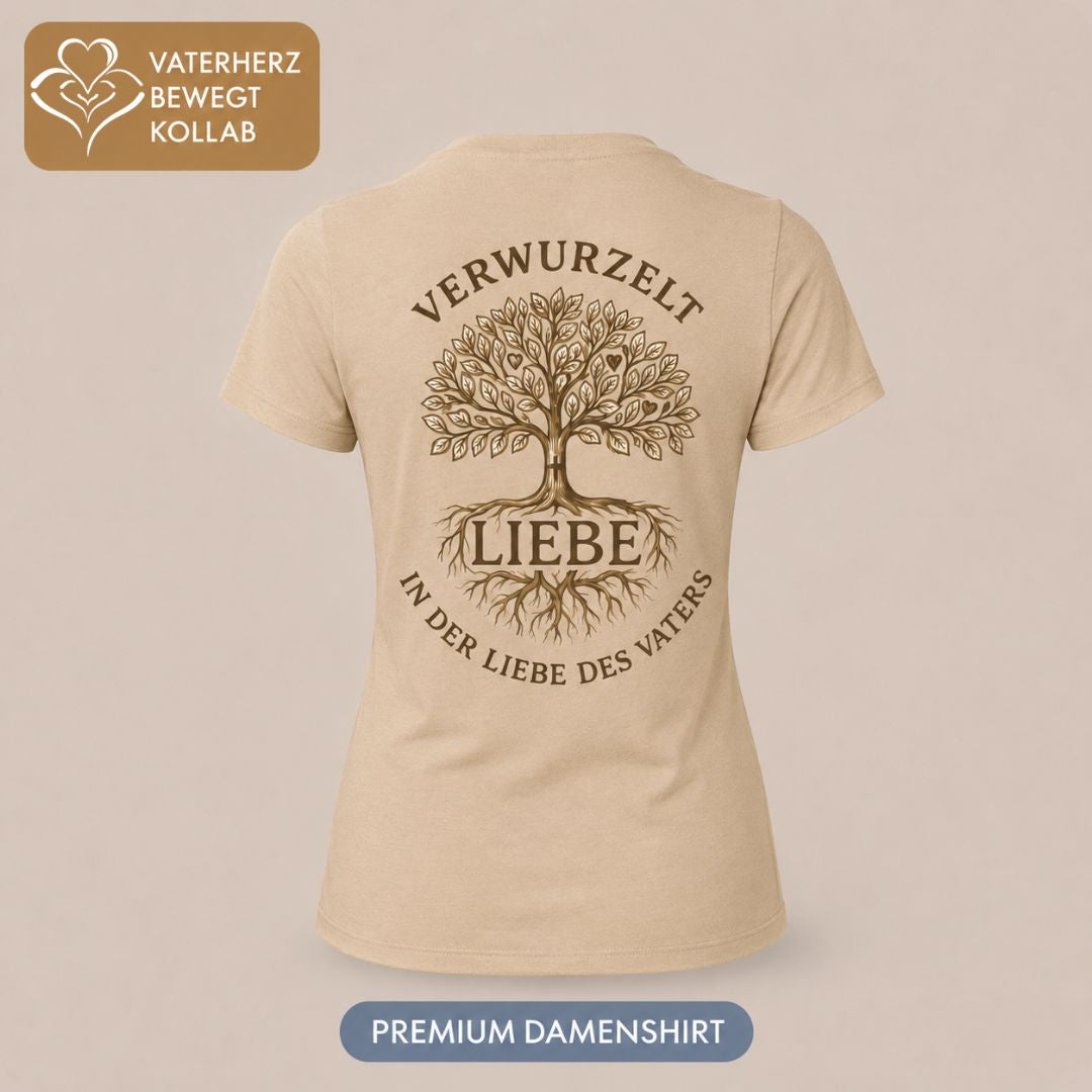 Eph 3,17-19 - Verwurzelt in der Liebe - BP - Ladies Premium Shirt