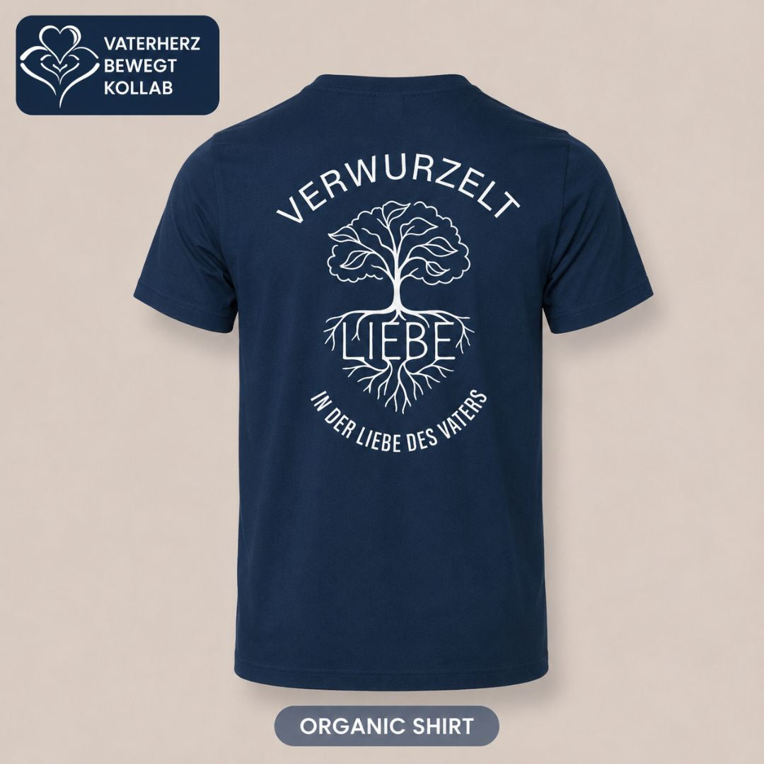 Eph 3,17-19 - Verwurzelt - BP - Organic Shirt