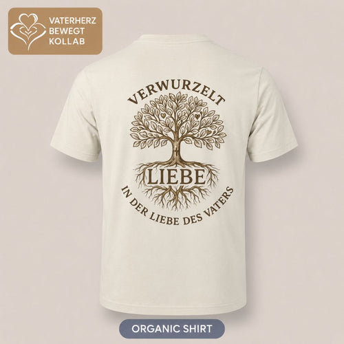 Eph 3,17-19 - Verwurzelt in der Liebe - BP - Organic Shirt