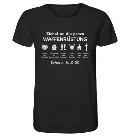 Eph 6,10-20 - Waffenrüstung - V1 - FP - Organic Shirt
