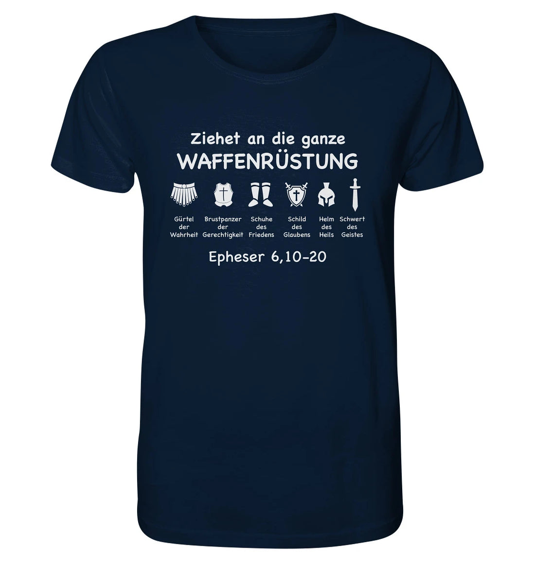 Eph 6,10-20 - Waffenrüstung (1) - Organic Shirt