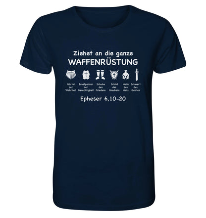 Eph 6,10-20 - Waffenrüstung - V1 - FP - Organic Shirt