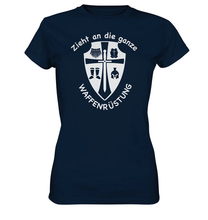 Eph 6,10-20 - Waffenrüstung - V2 - FP - Ladies Premium Shirt