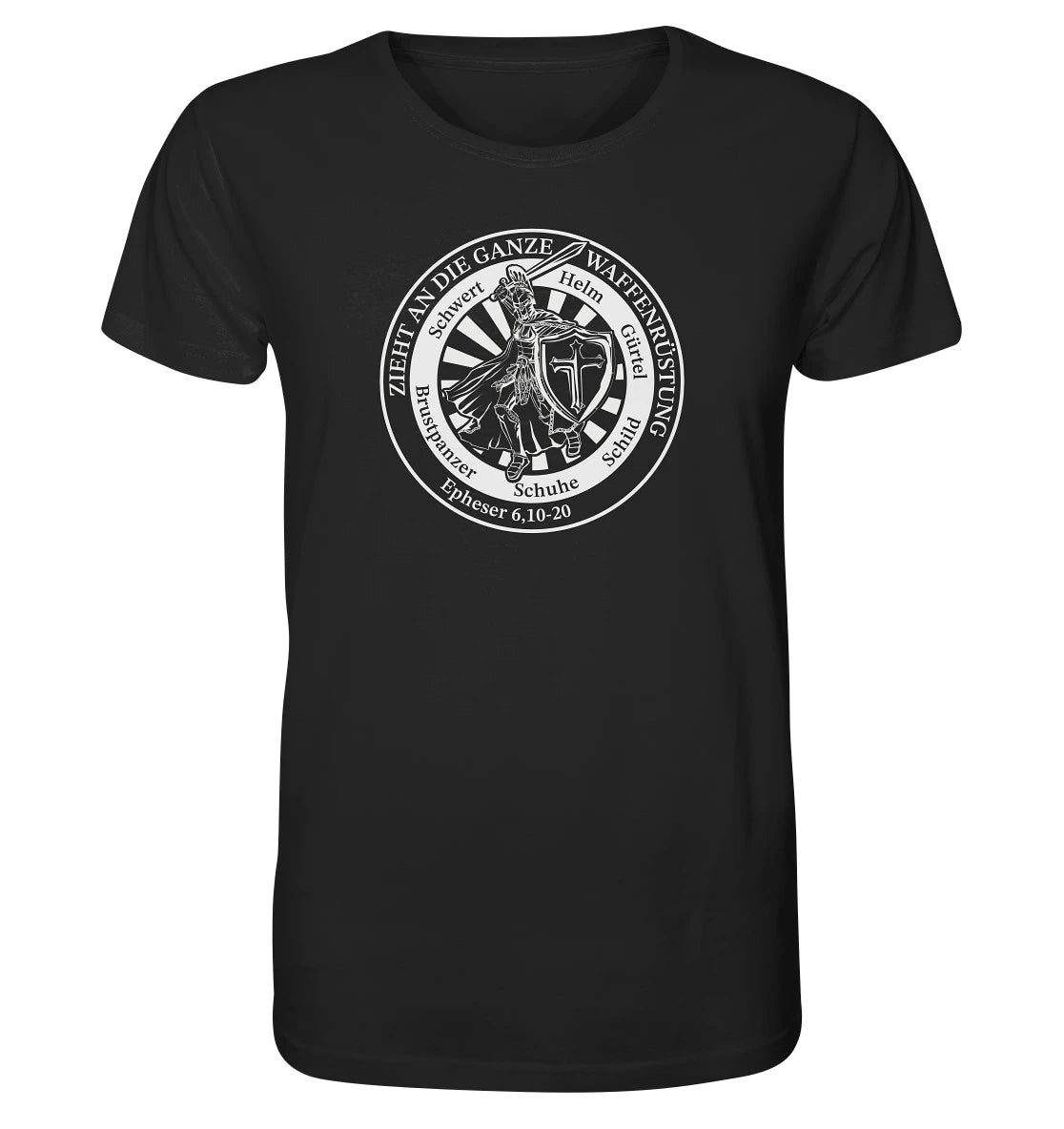 Eph 6,10-20 - Waffenrüstung - V3 - FP - Organic Shirt