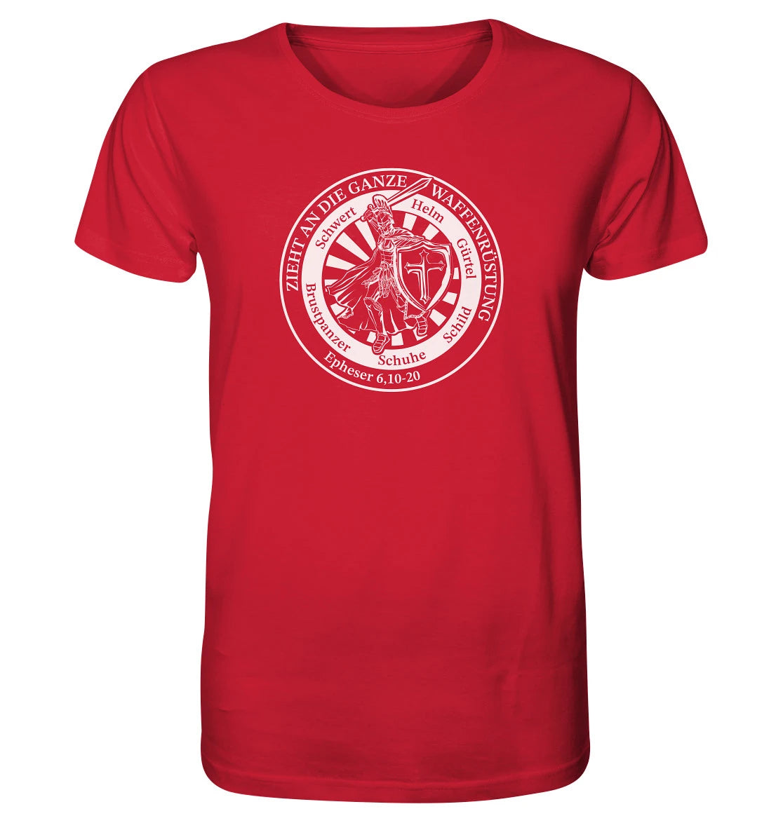 Eph 6,10-20 - Waffenrüstung - V3 - FP - Organic Shirt
